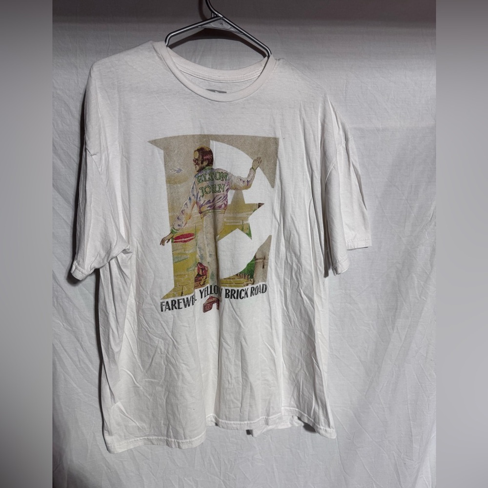 Elton John Goodbye Yellowbrick Road 2022 Tour Shirt Size 2X